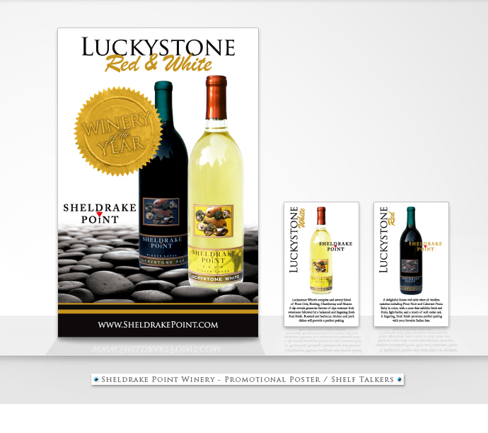 Sheldrake Point Winery - Promotional Poster/Shelf Talkers